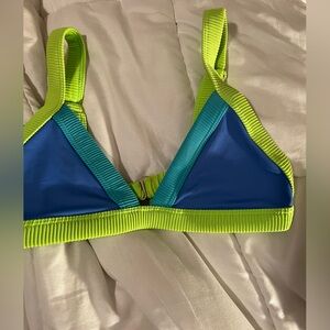 OneOne Neon Bikini Top - Womens size medium